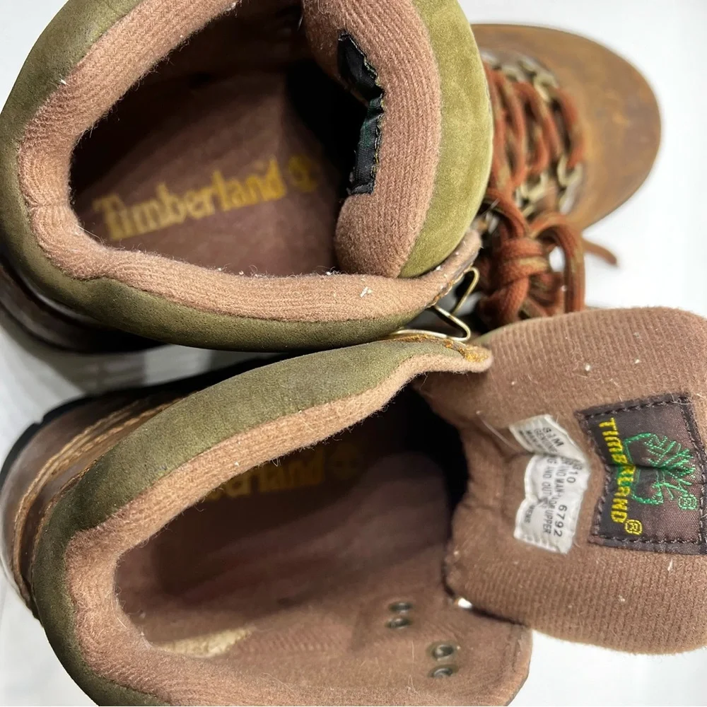 Timberland Hiking Boots Classic Leather Euro Hiker Ankle 95310 Women's Boots 8.5 - Picture 7 of 9
